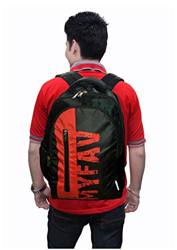 Image of MY FAV Laptop Backpack | Printed Lightweight Laptop Bag for Men & Women | Water-Resistant Office, School & College Backpack | Spacious & Durable with Multi Compartments |Fits Up to 17 inch Laptop