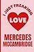 I Just Freaking Love Mercedes McCambridge: Perfect Notebook Gift For Mercedes McCambridge Fans | Mercedes McCambridge Notebook