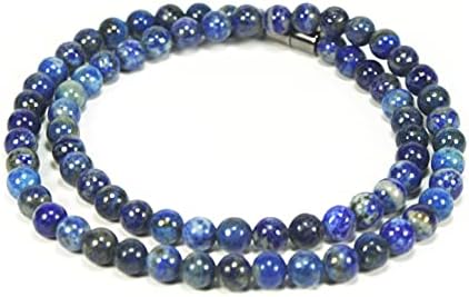 Gemstone Necklaces with Easy Lock Clasp Crystal Healing Talismans Spiritual Protection Jewelry for Men/Women