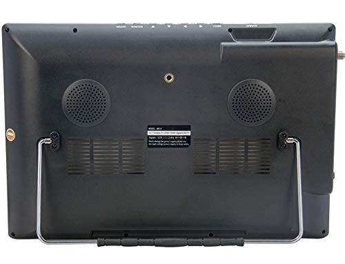 Milanix 14.1" Portable Widescreen LED TV with HDMI, VGA, MMC, FM, USB/SD Card Slot, Built in Digital Tuner, AV Inputs, and Remote Control - Thumbnail 6