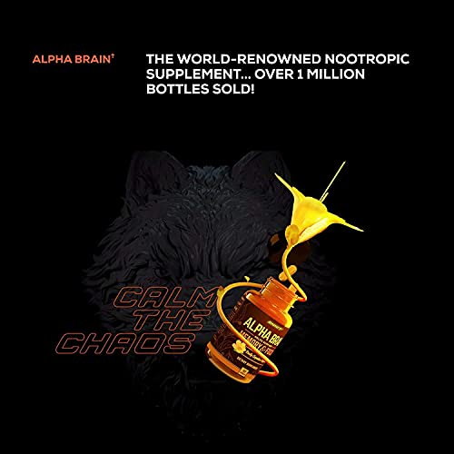Onnit Alpha Brain (120Ct) - Over 1 Million Bottles Sold - Premium Nootropic Brain Supplement - Focus, Concentration & Memory - Alpha Gpc, L Theanine & Bacopa Monnieri #TOP6
