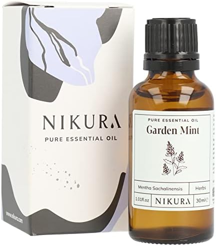 Nikura Clary Sage Essential Oil - 30ml | 100% Pure Natural Oils | Perfect for Sleep, Aromatherapy, Diffusers, Humidifier, Bath | Great for Self Care, Hair | Vegan & UK Made