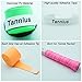 Tannius Dry Feel Tennis Overgrip (Pack of 9), Long-Lasting Tennis Racket Grip Tape, Super-Absorbent and Non-Slip Racquet Grip (Mixed Colors)