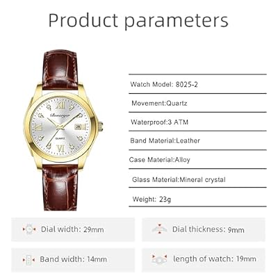 BESTKANG Vintage Women Watches Roman Numerals Dress Watch Waterproof Watches Leather Watch for Women Quartz Wrist Watch
