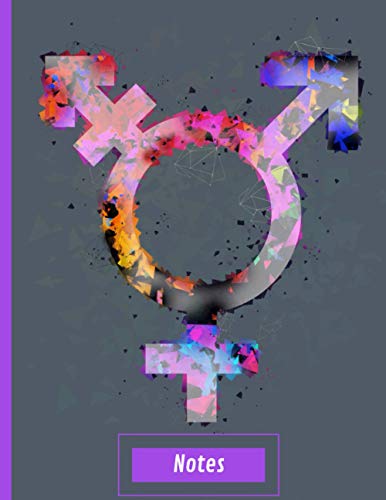 Notebook: transgender: college ruled 120 pages 8.5 x 11 notebook