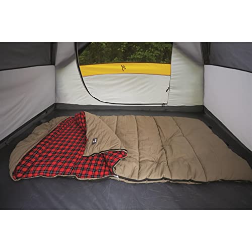 Guide Gear Sleeping Bag For Adults, Cold Weather, Winter, Hiking, Camping, Hunter, Canvas, -30 Degrees #TOP1