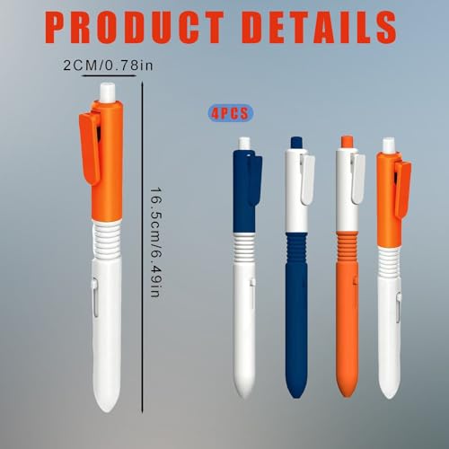 VVQWCY 4 Stück Spritzstifte, 2 In 1 Wasserspeiender Beschreibbarer Stifte,Streich Wasserpistolen Stift Spritzt für Streichtrick Pool Garten Strandgar Freien