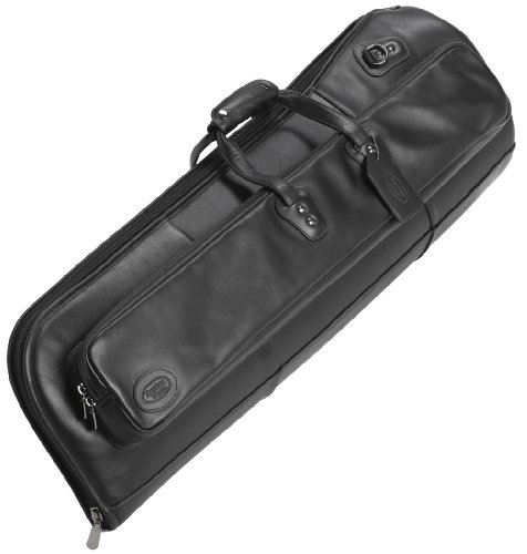 Reunion Blues O Series Bass Trombone Bag, Black Leather