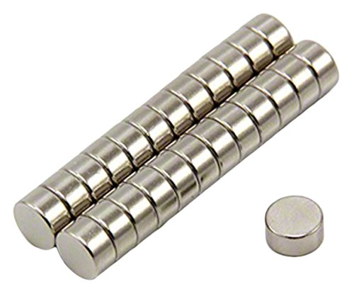 Samarium - Kobalt Hochtemperaturmagnet Für Motoren, Elektromotoren, Turbomaschinen und Sensoren - 6mm Durchmesser x 3mm Dick - 0,7kg Ziehen - Packung von 200 Packungen von 200