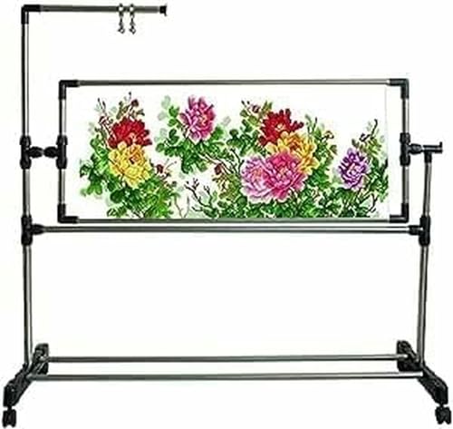 Mesa de Regazo para Bordar en el Sofá con Soporte Ajustable 2