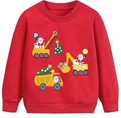 9-2# Santa Monster Truck Red
