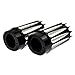 HDBUBALUS CNC Upper Fork Slider Covers Fit for Harley Harley Touring Road King Street Electra Glide FLT FLHR FLHT FLHX FLSTF FLSTN