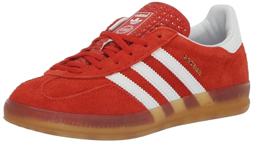 ADIDAS Women's Gazelle Indoor W Sneaker, Bold Orange FTWR White Gum 3, 11 UK