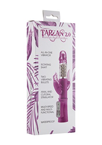 Vibromasseur Tarzan 2.0 stimulateur puissant en silicone médical pour couples