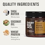 Every Man Jack Beard Butter- Subtle Sandalwood Fragrance - Hydrates and Styles Dry, Unruly Beards While Relieving Itch - Naturally Derived with Shea Butter and Coconut Oil - 4-ounce (2 Pack) - Image 5