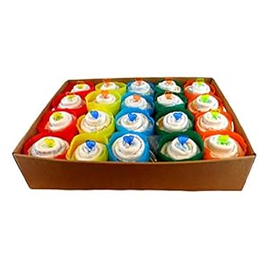 Luiertaart in cupcake-vorm voor kinderen