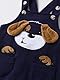 Derouetkia Baby Junge Kleidung Gestreifte Oberteile Tierdruck + Hosen Outfit Set, Braun, 3-6 Monate