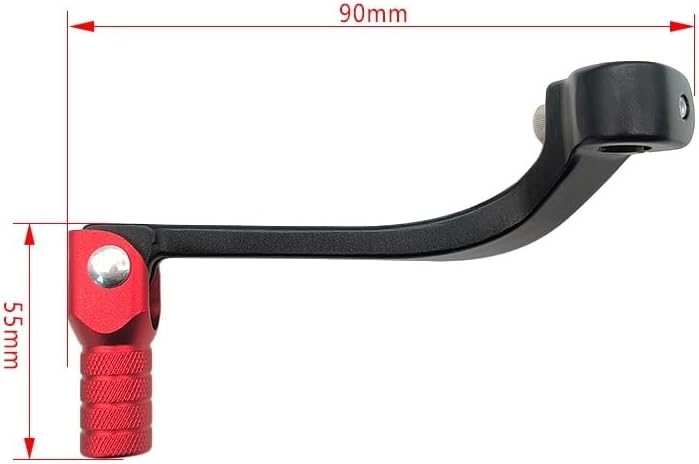 Motorcycle Gear Shifter Motocross Motorcycle Gearshift Lever Aluminum Folding Gear Shift Rod For CRF 110 CRF110F 2013-2025 Dirt Bike Parts