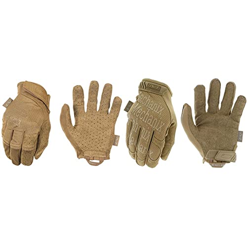 Mechanix Wear Specialty Vent Coyote Handschuhe (Large, Beige) & Mechanix Herren Wear Original® Coyote handschoenen (medium, bruin) Einsatzhandschuhe, Braun, M EU