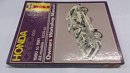  Honda Civic 1300 Owner\'s Workshop Manual