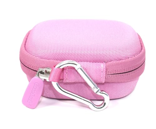 Image of Case for JLab Go Pop+,Go Air Pop, Air Tones+ / Tones, JBuds Mini True Wireless Earbuds, Compact Organizer for the Charger case and Charger Cord (Cotton Candy Pink)