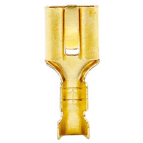 Baomain 43237-2 Female Spade Quick Splice Crimp Terminals 6.3Mm Crimp Connector Non Insulated 100 Pcs thumb #2