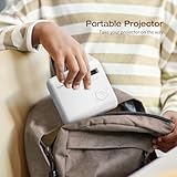 Mini Projector, CLOKOWE 2023 Upgraded Portable Projector with 7000 Lux and Full HD 1080P, Movie Projector Compatible with iOS/Android Phone/Tablet/Laptop/PC/TV Stick/Box/USB Drive/DVD/Game Console - Image 6
