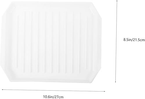 Miniatura 9 de Bandeja de tocino para microondas Bandeja de tocino para cocinar en microondas Bandeja de tocino Para Horno Cocinar Horno Horno Bandeja de cocina de