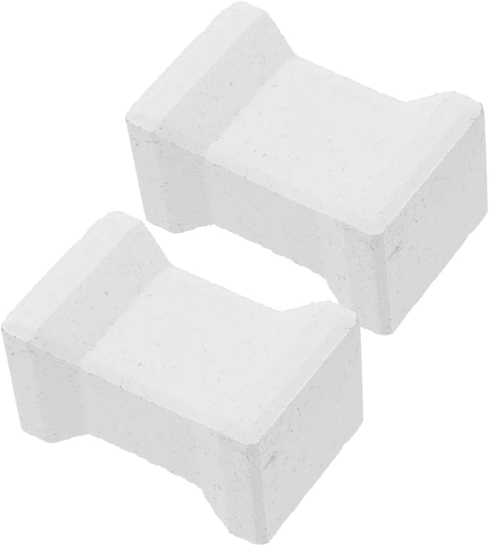 OSALADI 2pcs Kiln Post Pottery Firing Support Pillar Stilts for Kiln Accessory