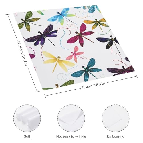 Servilletas de Tela Coloridas Dragonfly 4 Unidades miniatura 2