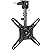 ELIVED Flip Down Ceiling TV Mount for Most 14-40 Inch TVs, Floding TV Mount for Flat and Pitched Roof, Height Adjustable Full Motion tv Bracket 360° Swivel, Max VESA 200x200mm, up to 22 Lbs, YD3030