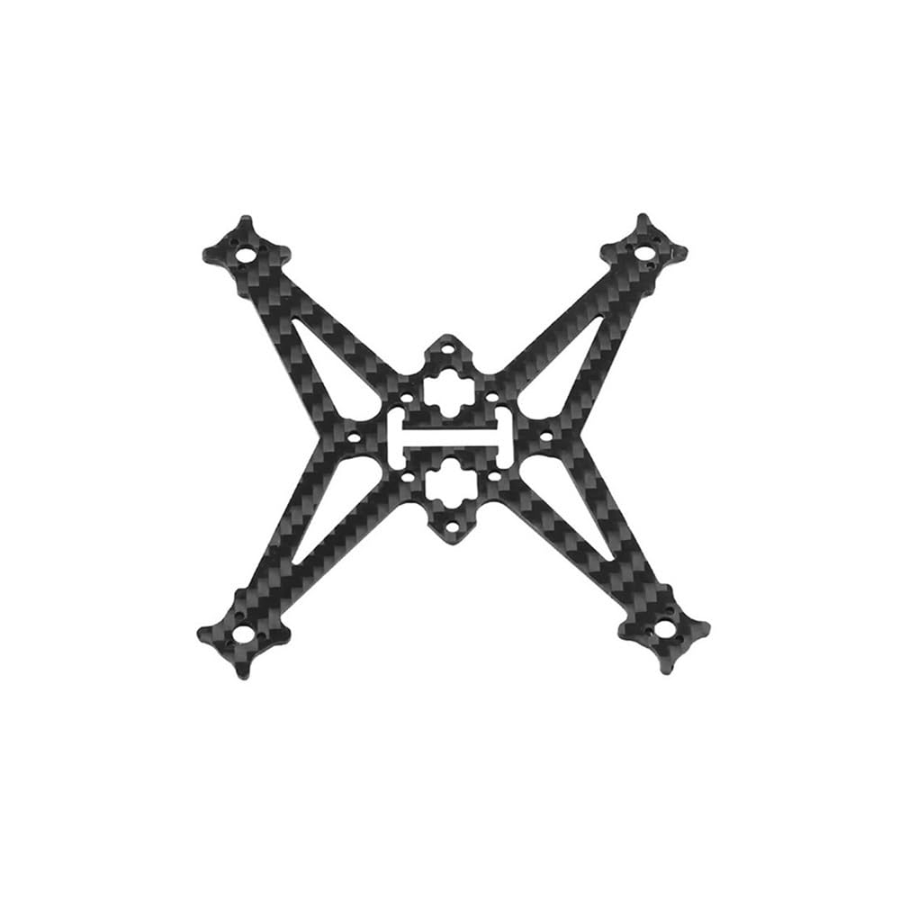 Kit de Marco for dron de Carreras FPV de 1 Pieza, Compatible con cuadricóptero con Distancia Entre Ejes de 105 mm, Soporte for batería y toldo.(Only Frame)