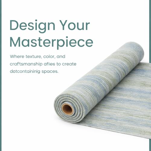 Image of Cotton Fabric Material for Men and women (5 Meter, Off Blue), Solid