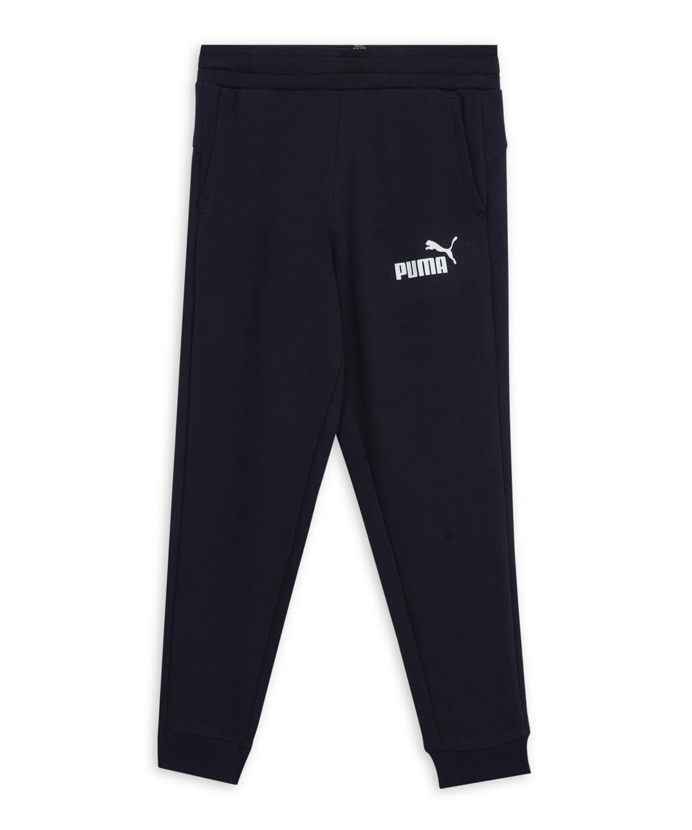 Puma Kids Cotton Knitted Closed Hem Trackpant-image-47