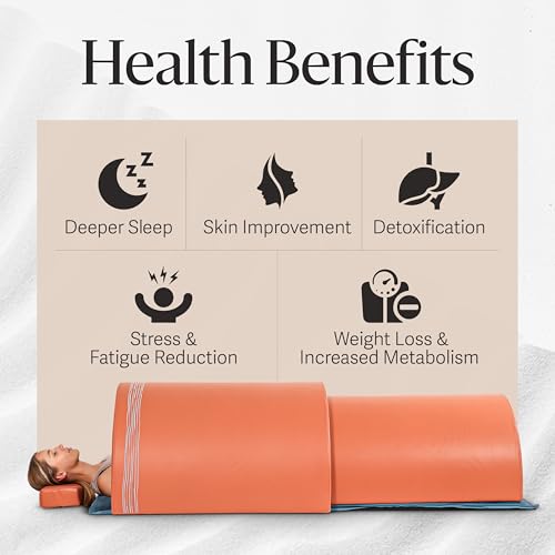 Clearlight The Curve™ Sauna Dome with Amethyst Mat