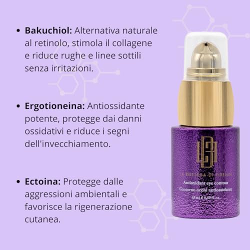 Contour des yeux antioxydant LBF Bakuchiol et Ectoïne 15 ml