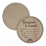 Design Élégant: Disponible en forme de ballon ou de disque rond avec des motifs décoratifs gravés tels qu'un arc-en-ciel ou des branches végétales pour une touche esthétique douce