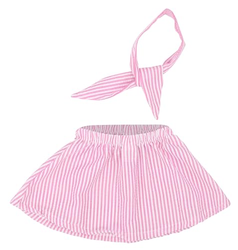 Image of Baby Girls 2pc Outfit Set Short Sleeve Bodysuit with Tutu Skirt