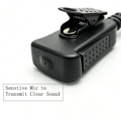 Auriculares para radios Motorola CP200D BPR40 CLS1410 con auricular de seguridad en forma de G 5