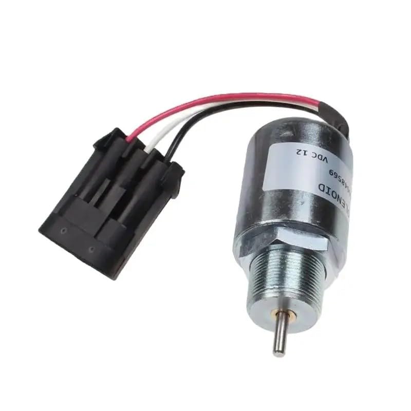 ZACHAGER 1751ES-12B2UC4 MM436629 Fuel Shut Off Solenoid 12V for Toro Tractor 3000D Mitsubishi Engine L3E L3E2 L3A L3C Diesel Engine Stop Down Solenoid Valve Parts