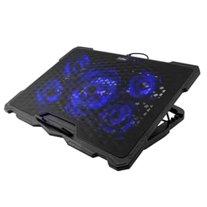 Coolbox C00-NCP17-V5 Laptop-Kühler mit 5 Lüftern
