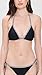 lemlem Women's Lena Triangle Bikini Top, Black, XS