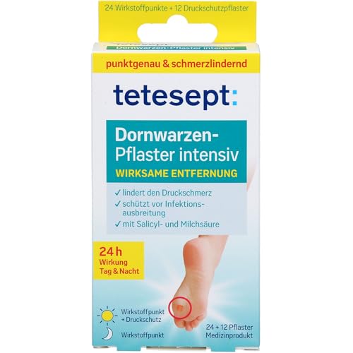 Tetesept Dornwarzen-Pflaster intensiv 12 St. Pflaster