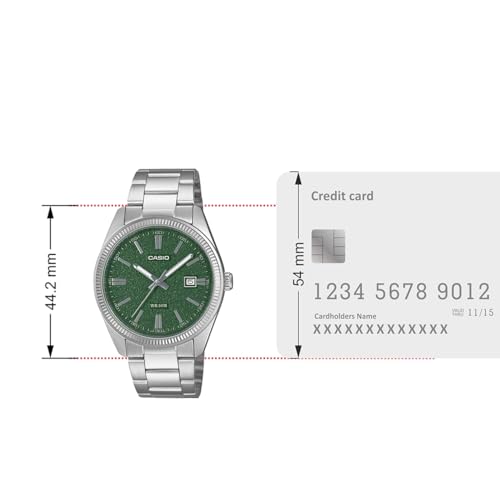 Image of Casio Enticer Men MTP-1302DA-3AVDF Analog Green Dial Men (A2487)