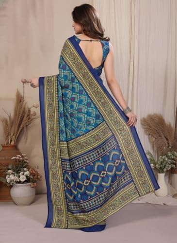Image of Yashika Women's Georgette Saree with Blouse Piece for Traditional Ethinic Wear Sari