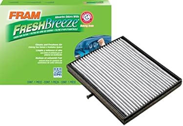 AMAZON - FRAM Fresh Breeze Cabin Air Filter Replacement for Car Passenger Compartment w/ Arm and Hammer Baking Soda, Easy Install, CF10557 for GM/Suzuki Vehicles , white