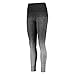 Produktbild HUNKEMÖLLER Damen HKMX Hohe Sportleggings mit Rundstrickmuster Grau S/M