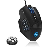 programmierbare tastatur test ❖【Professionelles Gaming Maus Design】 Die Arkidyn Gaming Maus verfügt über einen angepassten 16400 DPI Lasersensor, eine Abfragerate von 1000Hz und eine Beschleunigung von 30G. Die DPI kann in 5 Schritten von 1000Hz auf 16400Hz umgeschaltet werden. Der Mausprogrammiertreiber, mit dem Sie die DPI und Funktionstasten der Maus anpassen können, um ein perfektes MMO Spielerlebnis zu bieten.