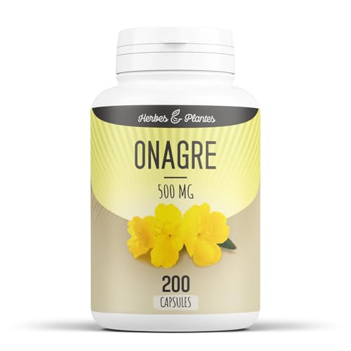 Herbes Et Plantes Onagre 200 Capsules 500 mg