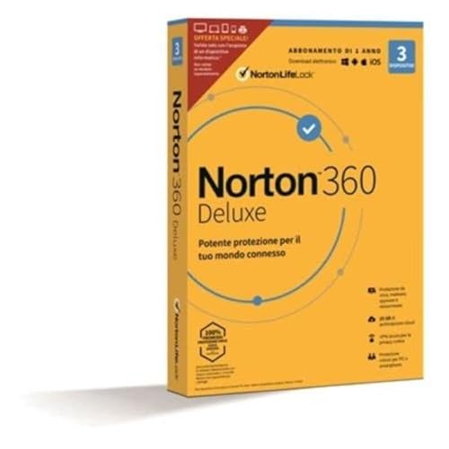SYMANTEC Norton 360 Deluxe 2020 3D Attach